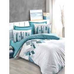 Parure de lit - 1 housse de couette 220 x 240 cm + 2 taies d'oreiller