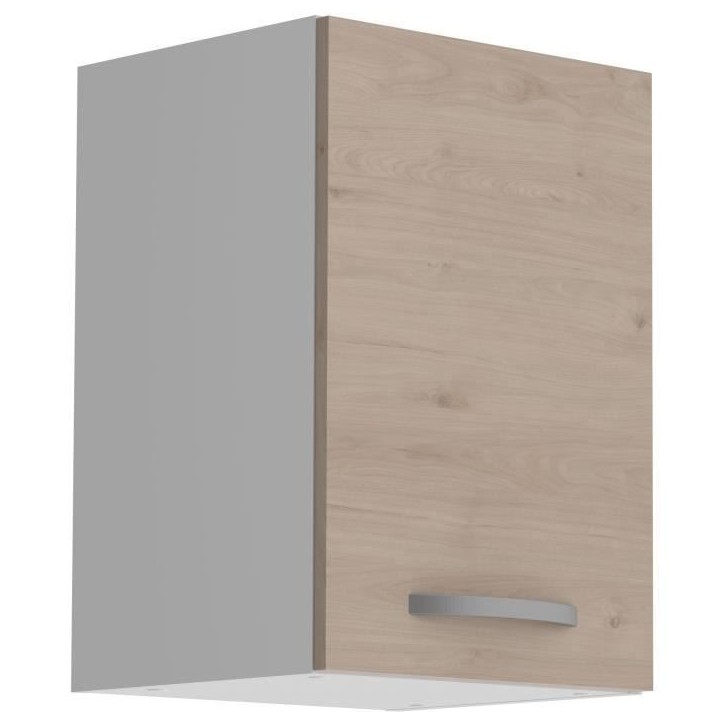 OSLO Meuble haut 1 porte - Décor Chene Jackson - L 40 x P 36 x H 58 cm OSLO Meuble haut 1 porte - Décor Chene Jackson - L 40 x P 36 x H 58 cm