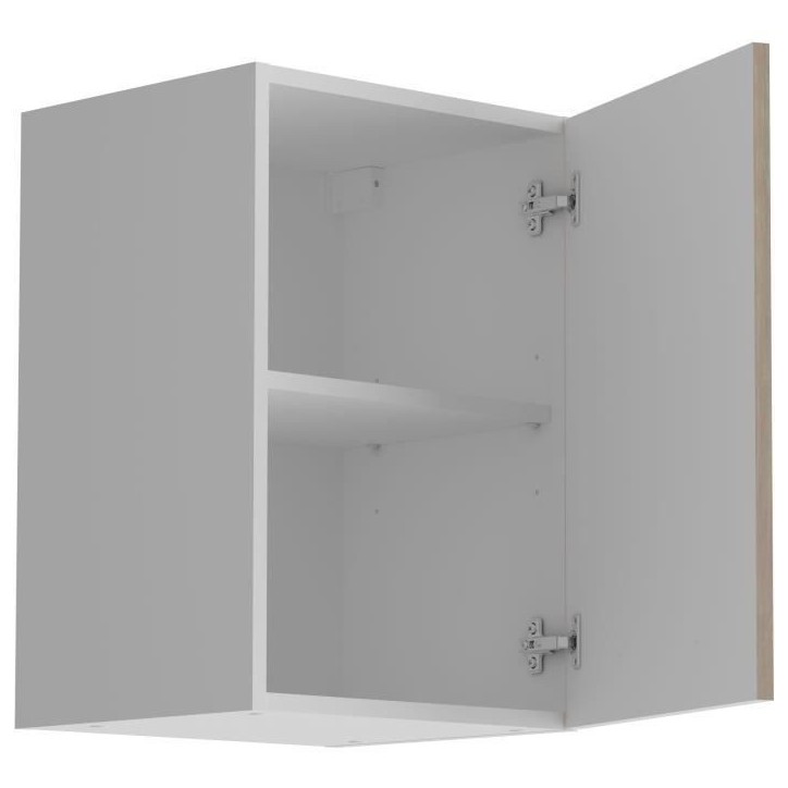 OSLO Meuble haut 1 porte - Décor Chene Jackson - L 40 x P 36 x H 58 cm OSLO Meuble haut 1 porte - Décor Chene Jackson - L 40 x P 36 x H 58 cm