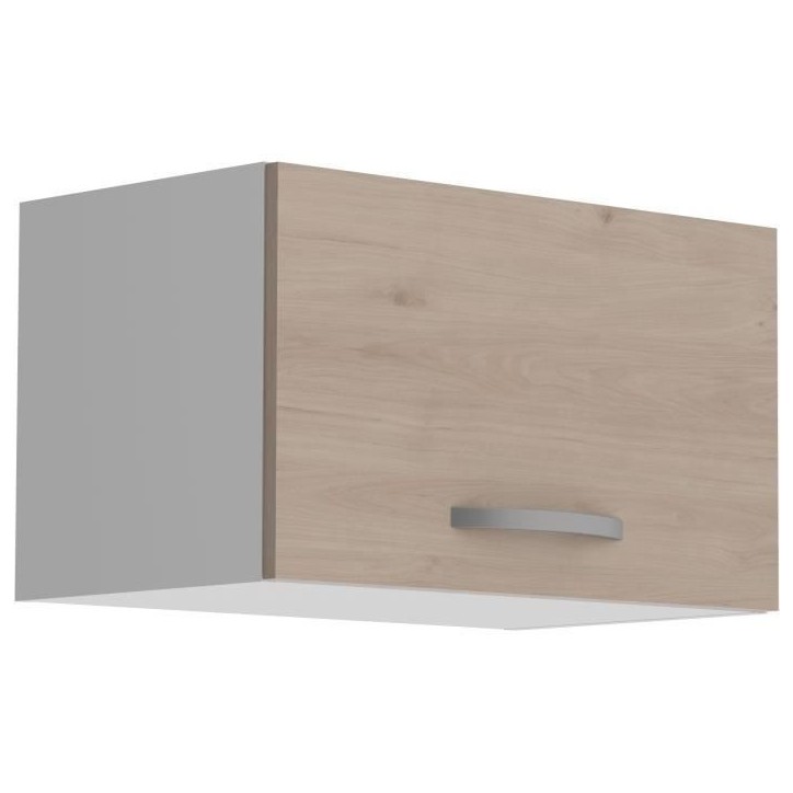 OSLO Meuble haut 1 porte - Décor Chene Jackson - L 60 x P 36 x H 35 cm OSLO Meuble haut 1 porte - Décor Chene Jackson - L 60 x P 36 x H 35 cm