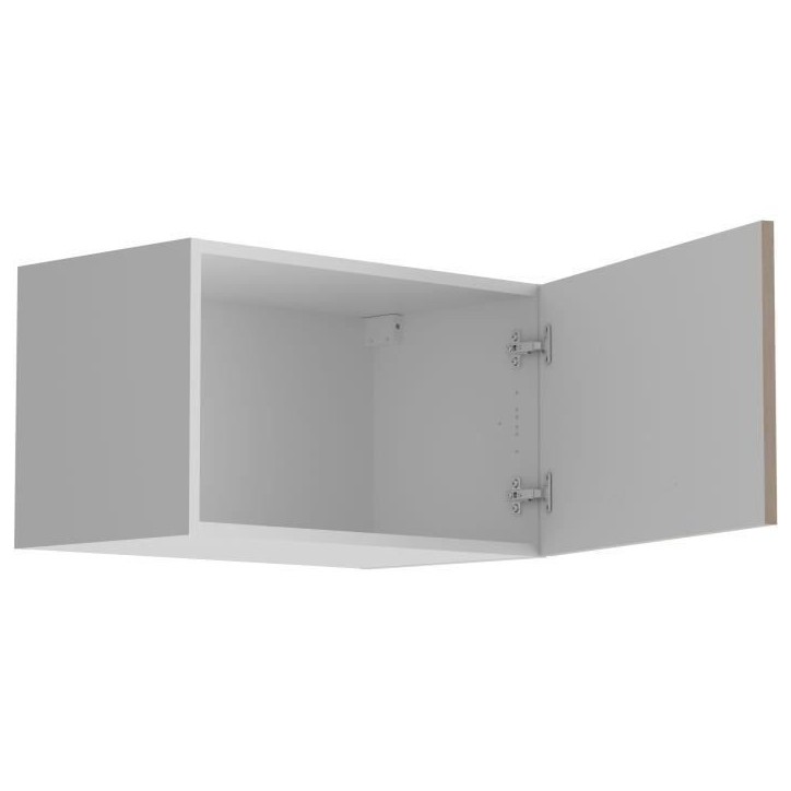 OSLO Meuble haut 1 porte - Décor Chene Jackson - L 60 x P 36 x H 35 cm OSLO Meuble haut 1 porte - Décor Chene Jackson - L 60 x P 36 x H 35 cm