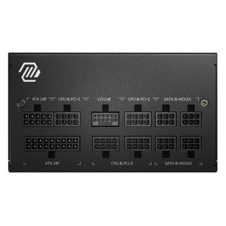 MSI Alimentation PC MAG A850GL PCIE5 - 850W 80+ Gold Modulaire