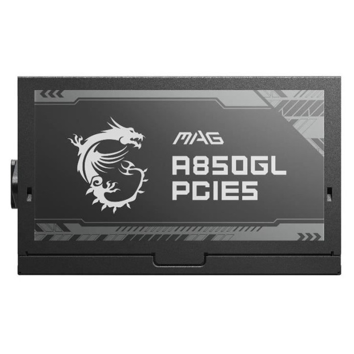 MSI Alimentation PC MAG A850GL PCIE5 - 850W 80+ Gold Modulaire