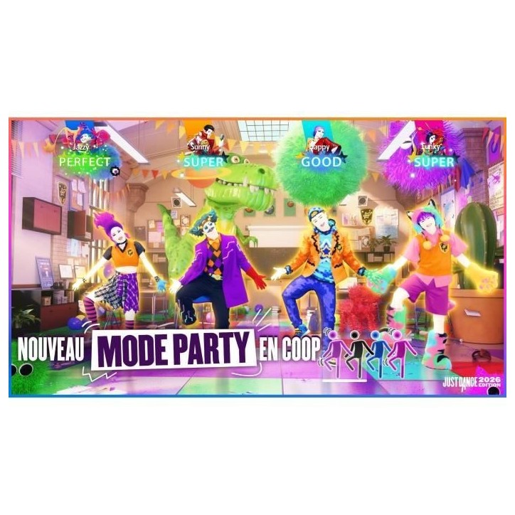 Just Dance 2026 - Jeu Nintendo Switch - Code in a Box Just Dance 2026 - Jeu Nintendo Switch - Code in a Box