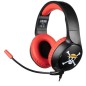 Casque gaming filaire - KONIX - One Piece - PC, PS4, PS5, Switch et Xbox - Microphone - Câble 1,5 m - Prise Jack 3,5 mm - Luffy