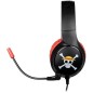 Casque gaming filaire - KONIX - One Piece - PC, PS4, PS5, Switch et Xbox - Microphone - Câble 1,5 m - Prise Jack 3,5 mm - Luffy