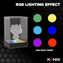 Vitrine LED Display Box pour figurine - KONIX - Compatible Funko Pop /