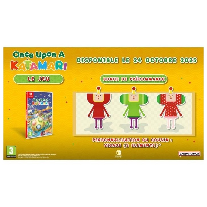 Once Upon A Katamari - Jeu Nintendo Switch Once Upon A Katamari - Jeu Nintendo Switch