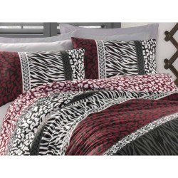 Parure de lit - 1 housse de couette 220 x 240 cm + 2 taies d'oreiller