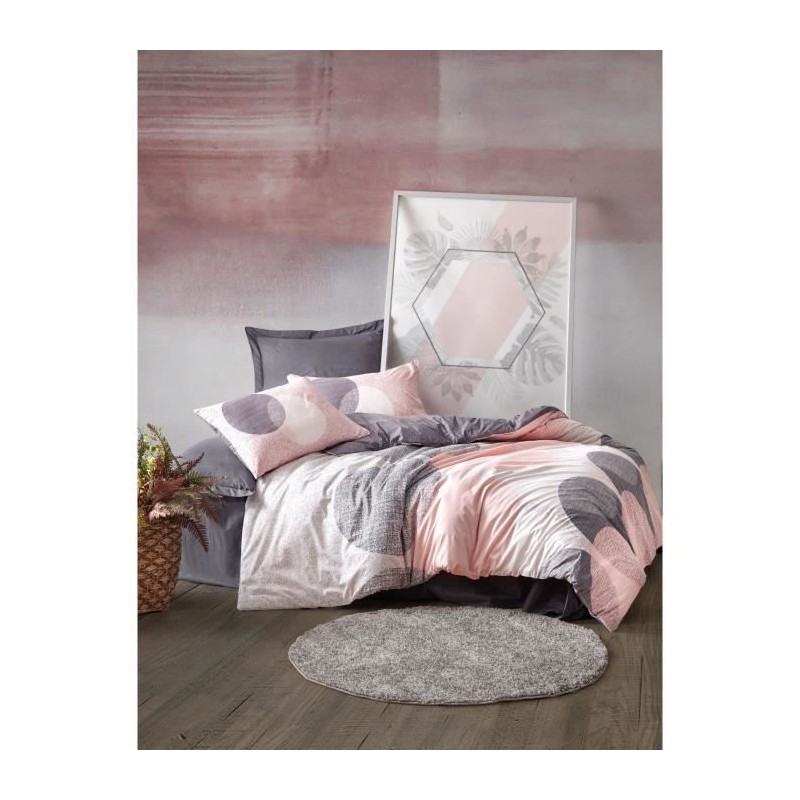 Parure de lit - 1 housse de couette 220 x 240 cm + 2 taies d'oreiller Parure de lit - 1 housse de couette 220 x 240 cm + 2 taies d'oreiller