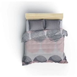Parure de lit - 1 housse de couette 220 x 240 cm + 2 taies d'oreiller