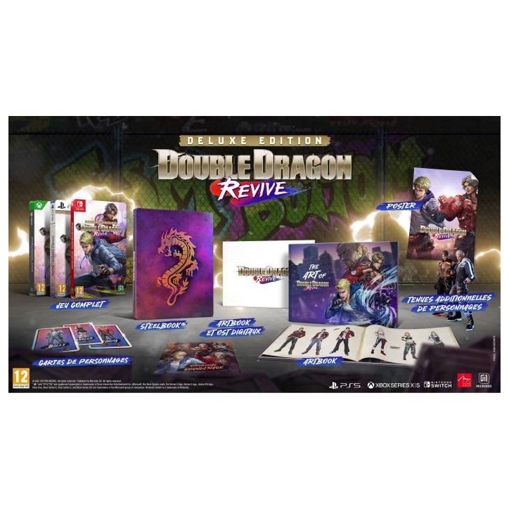 Double Dragon Revive - Edition Deluxe - Jeu Nintendo Switch