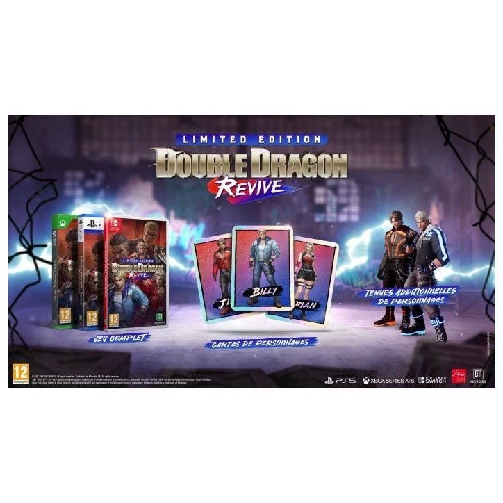 Double Dragon Revive - Edition Limitée - Jeu Nintendo Switch Double Dragon Revive - Edition Limitée - Jeu Nintendo Switch