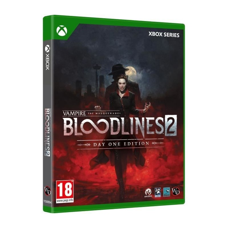 Vampire : THE MASQUERADE - BLOODLINES 2 - Day One Edition - Jeu Xbox S Vampire : THE MASQUERADE - BLOODLINES 2 - Day One Edition - Jeu Xbox S