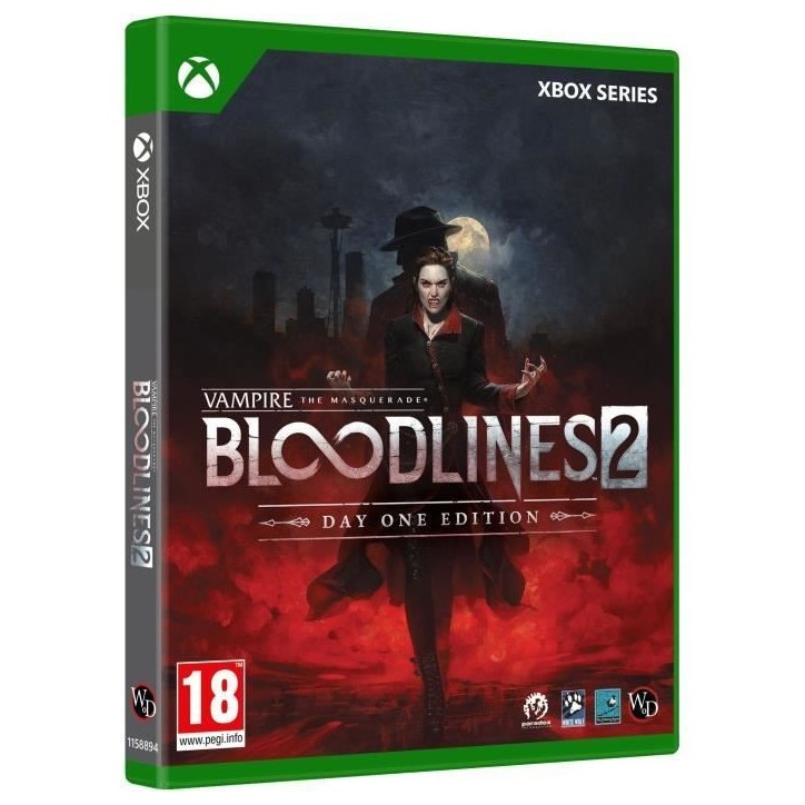 Vampire : THE MASQUERADE - BLOODLINES 2 - Day One Edition - Jeu Xbox Series X Vampire : THE MASQUERADE - BLOODLINES 2 - Day One Edition - Jeu Xbox Series X