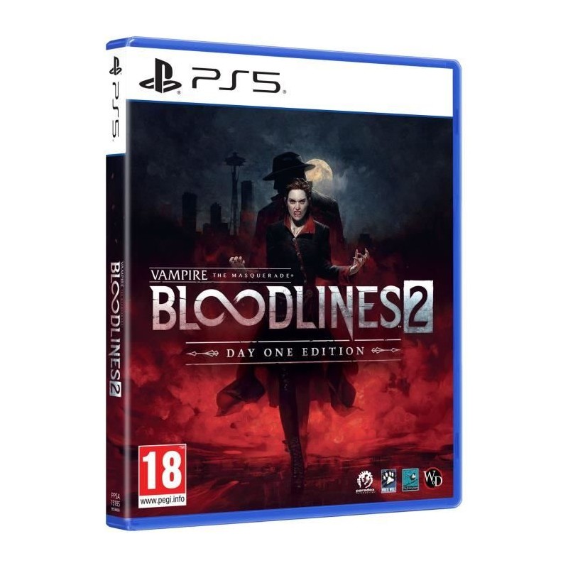 Vampire : THE MASQUERADE - BLOODLINES 2 - Day One Edition - Jeu PS5 Vampire : THE MASQUERADE - BLOODLINES 2 - Day One Edition - Jeu PS5