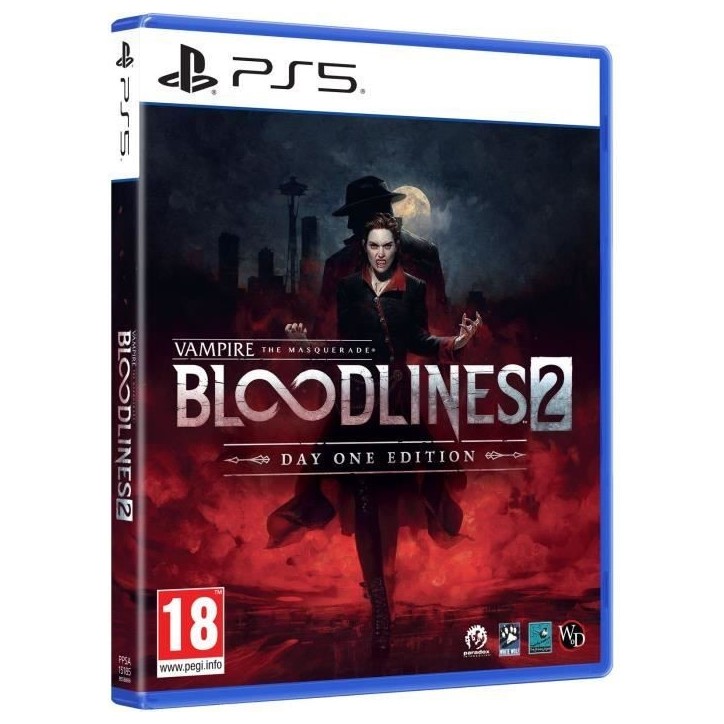 Vampire : THE MASQUERADE - BLOODLINES 2 - Day One Edition - Jeu PS5 Vampire : THE MASQUERADE - BLOODLINES 2 - Day One Edition - Jeu PS5