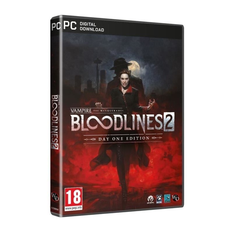 Vampire : THE MASQUERADE - BLOODLINES 2 - Day One Edition - Jeu PC - C