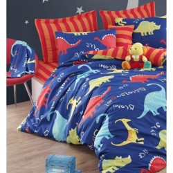 Parure de lit - 1 housse de couette 220 x 240 cm + 2 taies d'oreiller