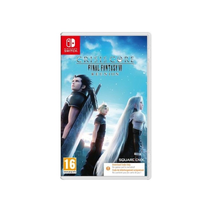 Crisis Core: Final Fantasy VII Reunion - Jeu Nintendo Switch - Code in a box Crisis Core: Final Fantasy VII Reunion - Jeu Nintendo Switch - Code in a box