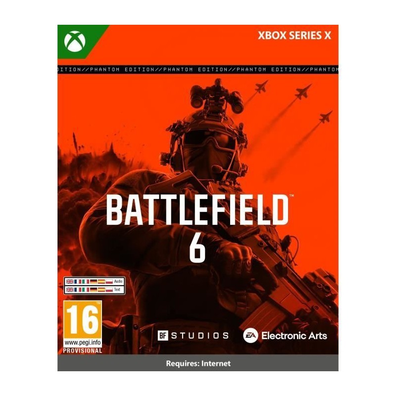 Battlefield 6 - Phantom Edition - Jeu Xbox Series X Battlefield 6 - Phantom Edition - Jeu Xbox Series X