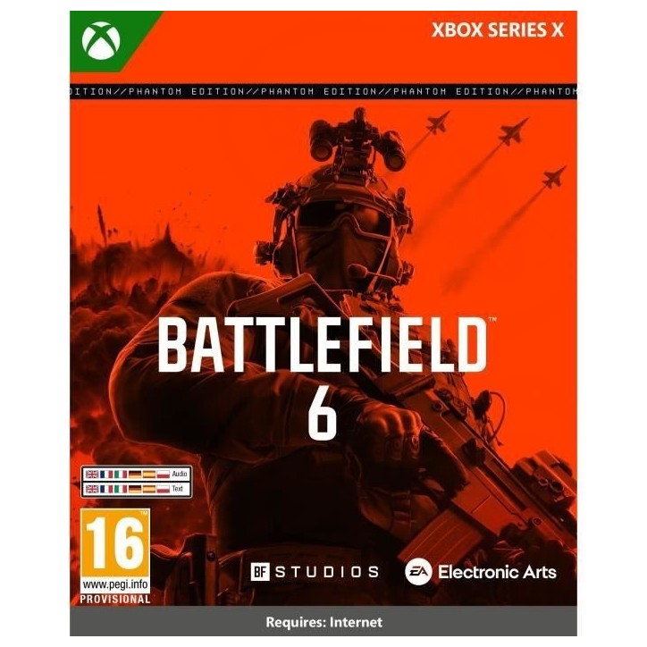 Battlefield 6 - Phantom Edition - Jeu Xbox Series X Battlefield 6 - Phantom Edition - Jeu Xbox Series X
