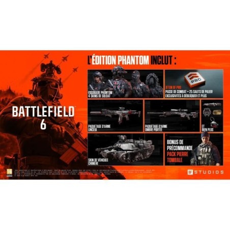 Battlefield 6 - Phantom Edition - Jeu Xbox Series X