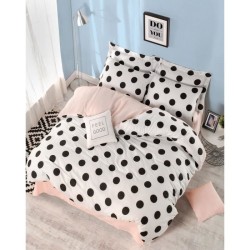 Parure de lit - 1 housse de couette 220 x 240 cm + 2 taies d'oreiller