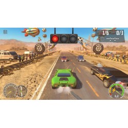 Turbo Booster Racing - Kit (volants + jeu) - Jeu Nintendo Switch - Cod