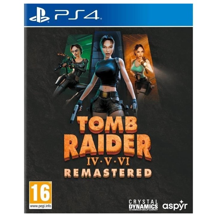 Tomb Raider IV-VI Remastered Starring Lara Croft - Jeu PS4