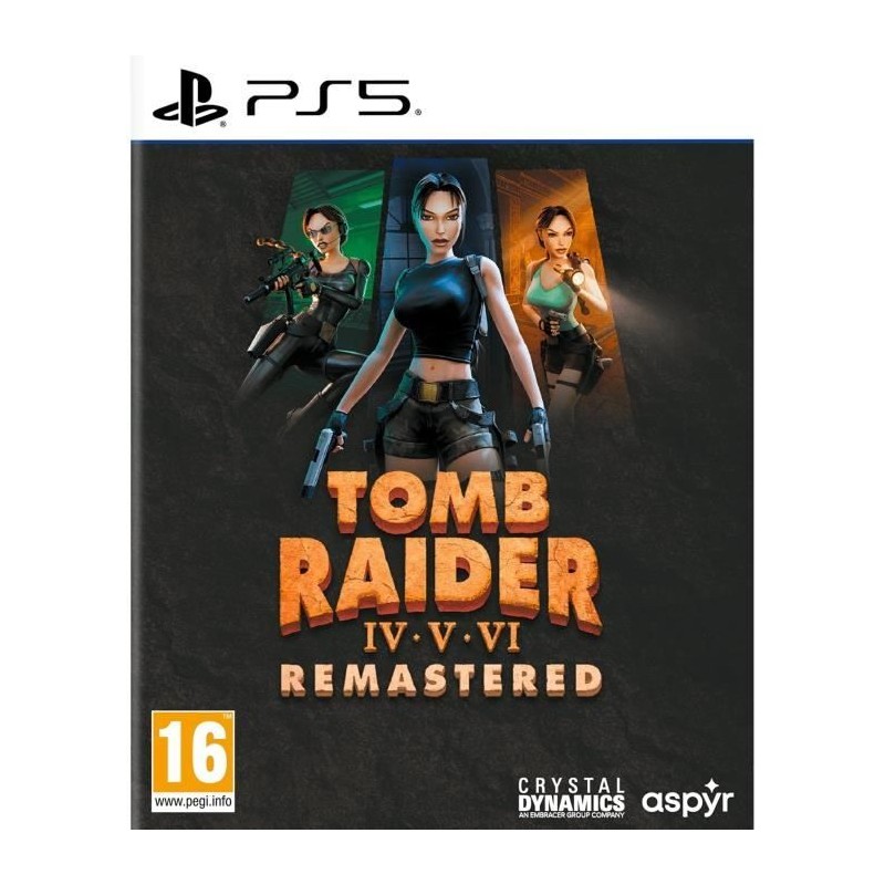 Tomb Raider IV-VI Remastered Starring Lara Croft - Jeu PS5