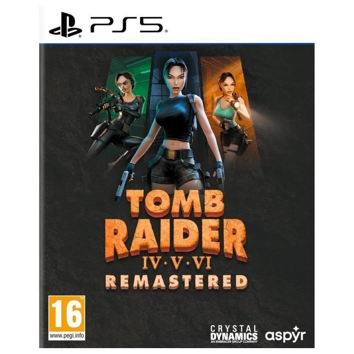 Tomb Raider IV-VI Remastered Starring Lara Croft - Jeu PS5