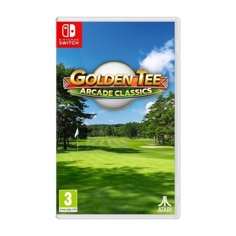 Golden Tee Arcade Classics - Jeu Nintendo Switch Golden Tee Arcade Classics - Jeu Nintendo Switch