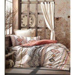 Parure de lit - 1 housse de couette 220 x 240 cm + 2 taies d'oreiller