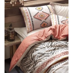 Parure de lit - 1 housse de couette 220 x 240 cm + 2 taies d'oreiller