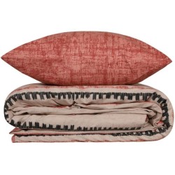Parure de lit - 1 housse de couette 220 x 240 cm + 2 taies d'oreiller