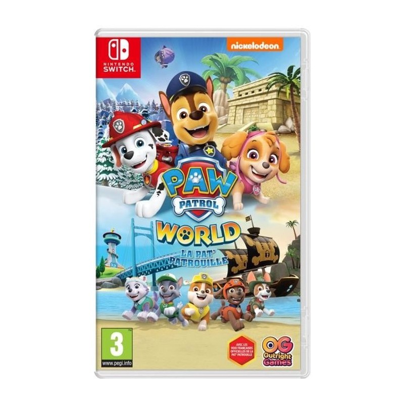 PAW Patrol World - La Pat'Patrouille - Jeu Nintendo Switch PAW Patrol World - La Pat'Patrouille - Jeu Nintendo Switch