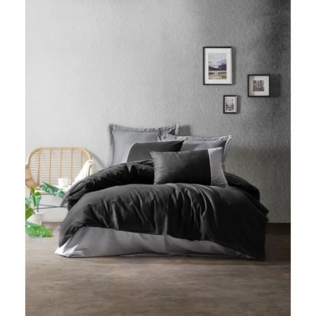 Parure de lit - 1 housse de couette 220 x 240 cm + 2 taies d'oreiller