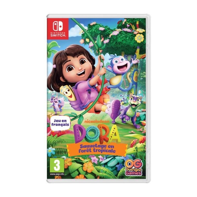 Dora™ : Sauvetage en foret tropicale - Jeu Nintendo Switch Dora™ : Sauvetage en foret tropicale - Jeu Nintendo Switch