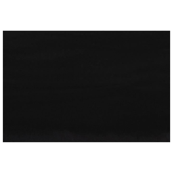 Parure de lit - 1 housse de couette 220 x 240 cm + 2 taies d'oreiller 60 x 60 cm - 100% coton renforcé - Noir