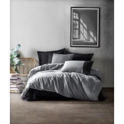 Parure de lit - 1 housse de couette 220 x 240 cm + 2 taies d'oreiller