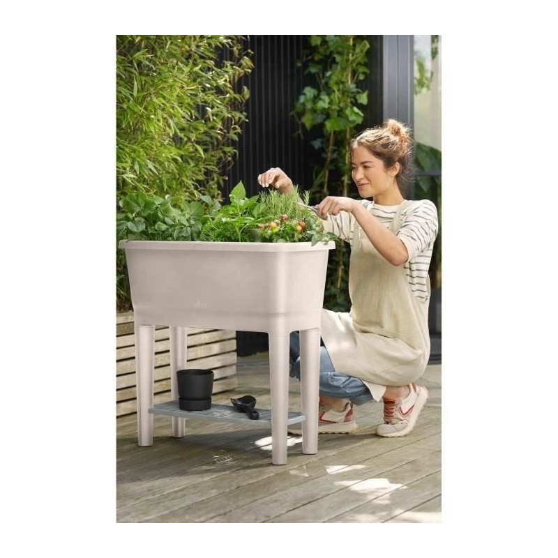 ELHO Noa Potager sur pied - L 79 x W 39 x H 94 cm - culture et récolt