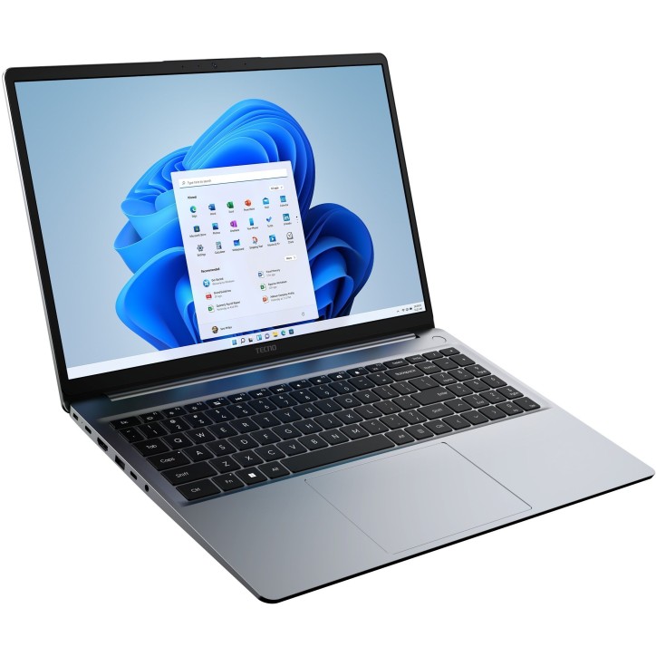 PC Portable - TECNO - K15SDA - 15.6 - FHD IPS - AMD R5-7430U - RAM 8Go - Stockage 512Go SSD - Aluminium - Windows 11 - Azerty