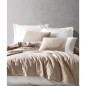 Parure de lit - 1 housse de couette 220 x 240 cm + 2 taies d'oreiller 60 x 60 cm - 100% coton renforcé - Vison Parure de lit - 1 housse de couette 220 x 240 cm + 2 taies d'oreiller 60 x 60 cm - 100% coton renforcé - Vison
