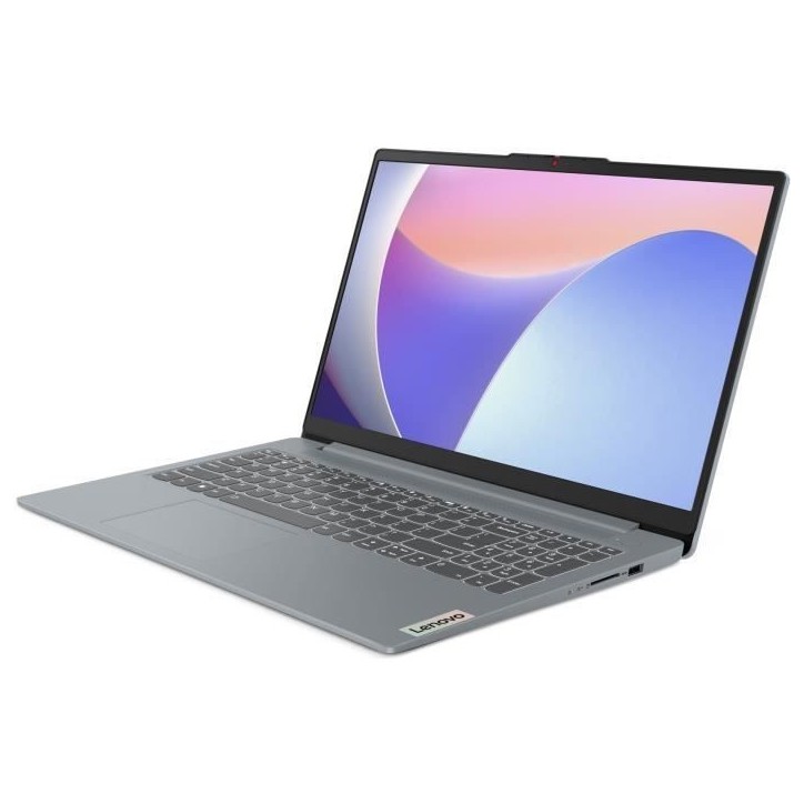 PC Portable LENOVO IdeaPad Slim 3 15IAN8| Sans Windows - 15'' FHD - Core i3-N305 - RAM 8 Go - SSD 512 Go - AZERTY