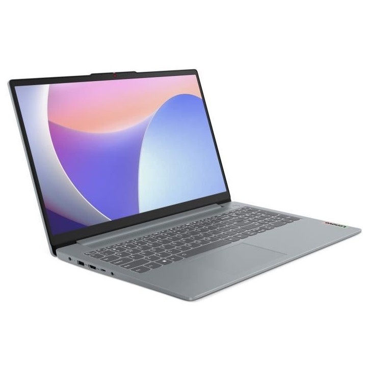 PC Portable LENOVO IdeaPad Slim 3 15IAN8| Sans Windows - 15'' FHD - Core i3-N305 - RAM 8 Go - SSD 512 Go - AZERTY