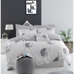 Parure de lit - 1 housse de couette 220 x 240 cm + 2 taies d'oreiller