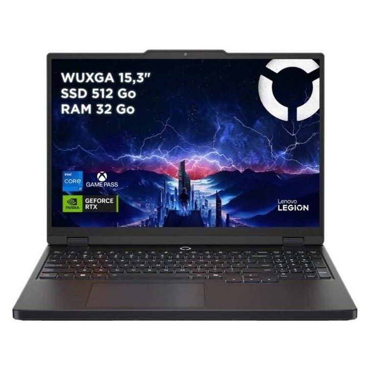 PC portable Gamer LENOVO Legion 5 15IRX10 | Windows 11 - 15,3 165hz IPS - Core i7-13650HX - RTX 5070 115W - 32 Go - 512 Go PC portable Gamer LENOVO Legion 5 15IRX10 | Windows 11 - 15,3 165hz IPS - Core i7-13650HX - RTX 5070 115W - 32 Go - 512 Go
