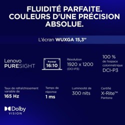 PC portable Gamer LENOVO Legion 5 15IRX10 | Windows 11 - 15,3 165hz IP