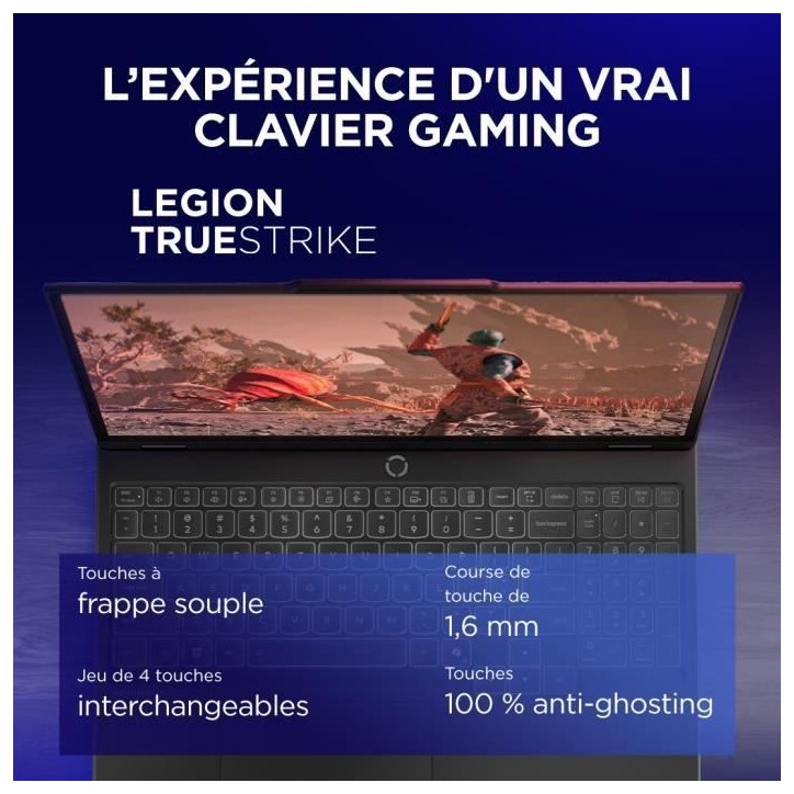 PC portable Gamer LENOVO Legion 5 15IRX10 | Windows 11 - 15,3 165hz IPS - Core i7-13650HX - RTX 5070 115W - 32 Go - 512 Go PC portable Gamer LENOVO Legion 5 15IRX10 | Windows 11 - 15,3 165hz IPS - Core i7-13650HX - RTX 5070 115W - 32 Go - 512 Go